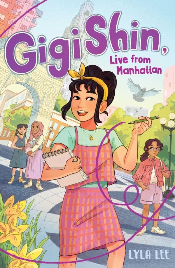 Cover of Gigi Shin, Live from Manhattan (Gigi Shin, Bk. 2)