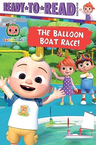 Cover of The Balloon Boat Race (CoComelon, Ready-To-Read, Ready-To-Go!)