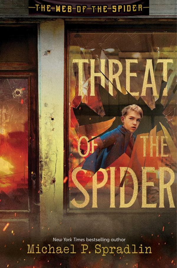 Cover of Threat of the Spider (The Web of the Spider, Bk. 2)