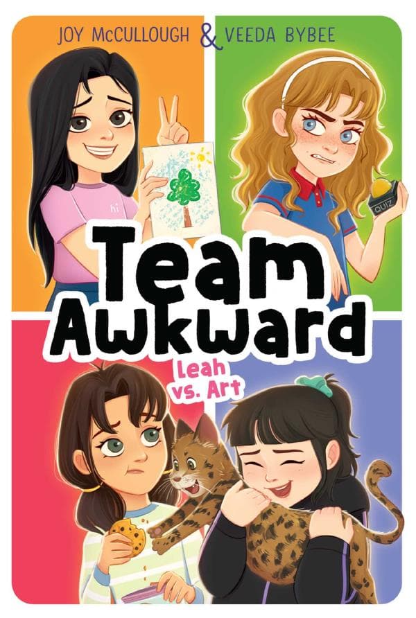 Cover of Leah vs. Art (Team Awkward, Bk. 2)