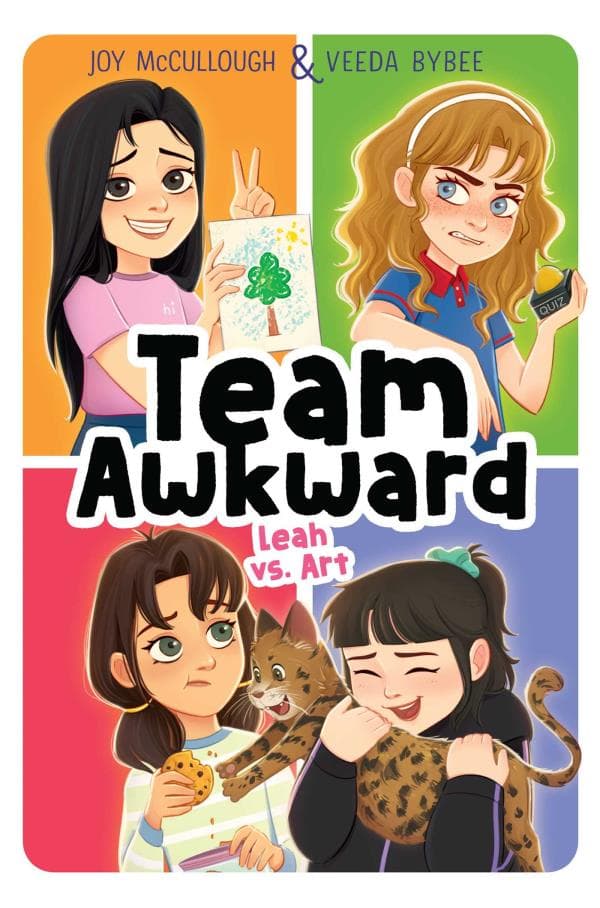 Cover of Leah vs. Art (Team Awkward, Bk. 2)