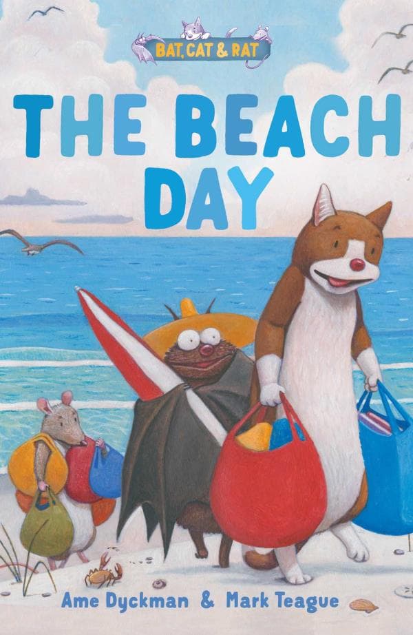 Cover of The Beach Day: Three-And-A-Half Stories (Bat, Cat & Rat, Bk. 3)