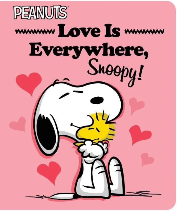 Cover of Love Is Everywhere, Snoopy! (Peanuts)