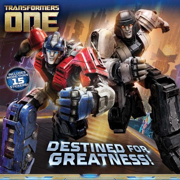 Cover of Destined for Greatness! (Transformers One)