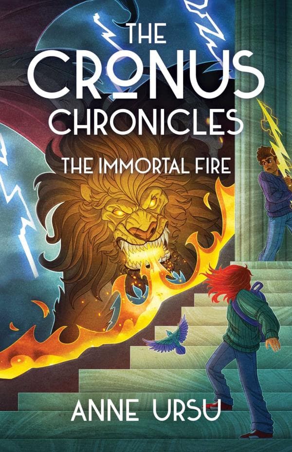 Cover of The Immortal Fire (The Cronus Chronicles, Bk. 3)