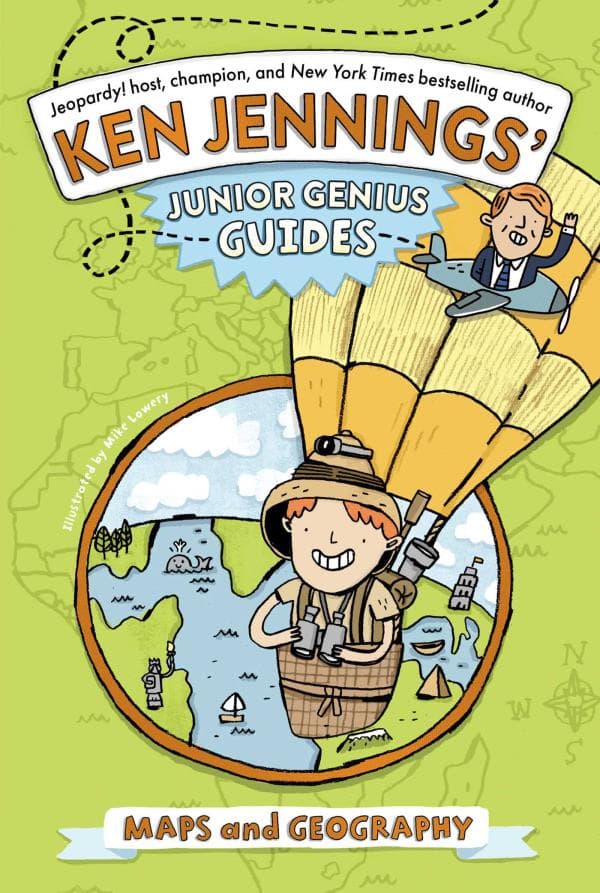 Cover of Maps and Geography (Ken Jennings' Junior Genius Guides)