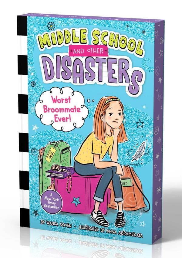 Cover of Worst Broommate Ever! (Middle School and Other Disasters, Bk. 1)