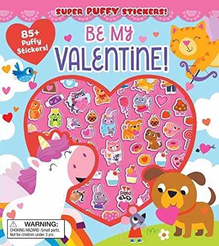 Cover of Be My Valentine! (Super Puffy Stickers!)