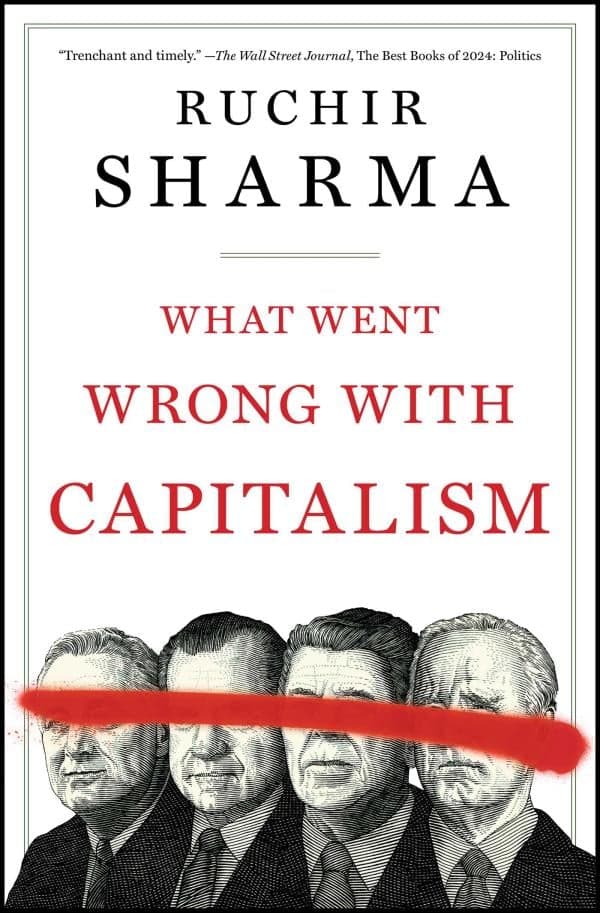 Cover of What Went Wrong With Capitalism