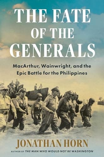 Cover of The Fate of the Generals: MacArthur, Wainwright, and the Epic Battle for the Philippines