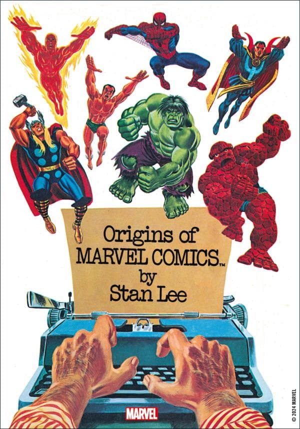 Cover of Origins of Marvel Comics