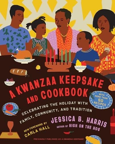 Cover of A Kwanzaa Keepsake and Cookbook: Celebrating the Holiday With Family, Community, and Tradition