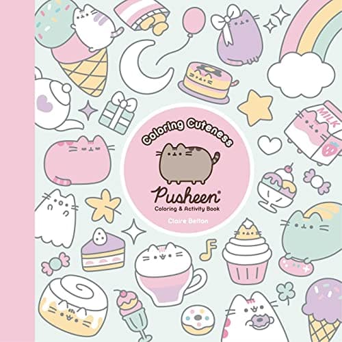 Cover of Coloring Cuteness: A Pusheen Coloring & Activity Book