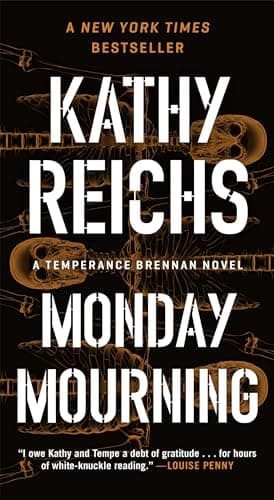 Cover of Monday Mourning (Temperance Brennan, Bk. 7)