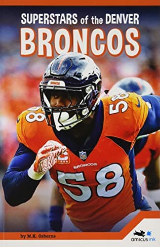Cover of Superstars of the Denver Broncos (Pro Sports Superstars)