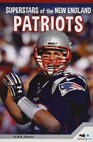 Cover of Superstars of the New England Patriots (Pro Sports Superstars)