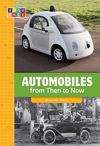 Cover of Automobiles From Then to Now (Sequence Developments in Technology)