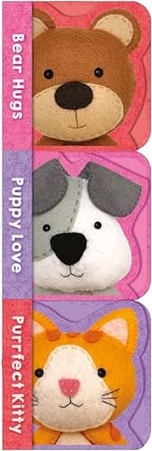 Cover of Fuzzy Friends Valentine 3-Book Box Set (Bear Hugs/Puppy Love/Purrfect Kitty)