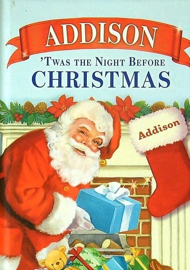 Cover of Addison: "Twas the Night Before Christmas