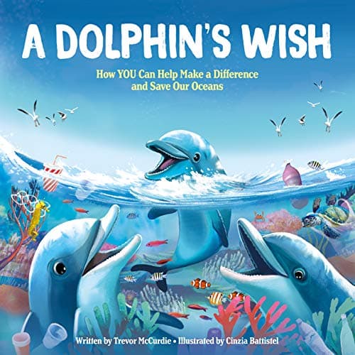 Cover of A Dolphin's Wish: How YOU Can Help Make a Difference and Save Our Oceans