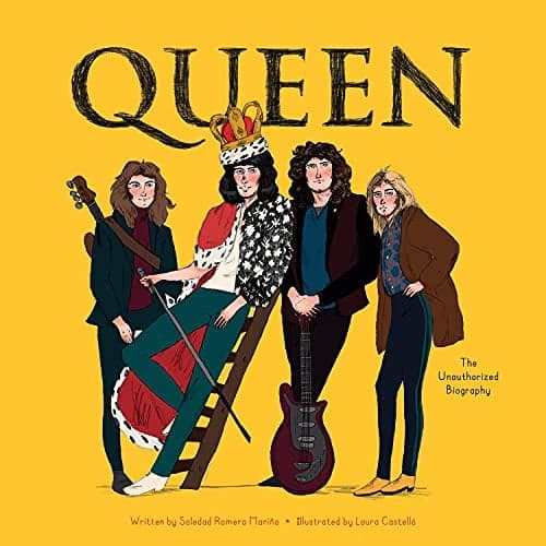 Cover of Queen: A Rock and Roll Biography for Kids