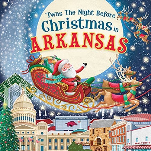 Cover of 'Twas the Night Before Christmas in Arkansas