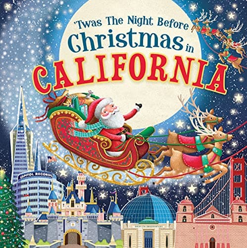 Cover of 'Twas the Night Before Christmas in California