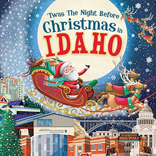 Cover of 'Twas the Night Before Christmas in Idaho