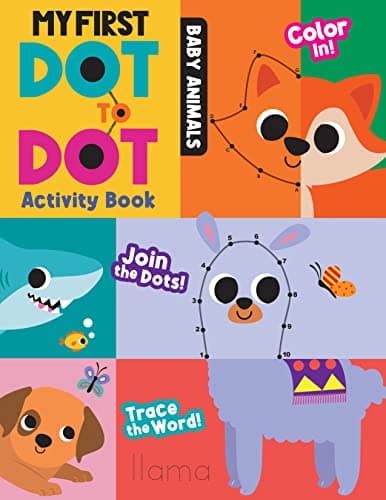 Cover of Baby Animals: My First Dot-to-Dot Activity Book