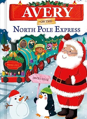 Cover of Avery on the North Pole Express (North Pole Express Bears)