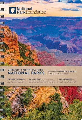 Cover of National Park Foundation Undated 12-Month Planner