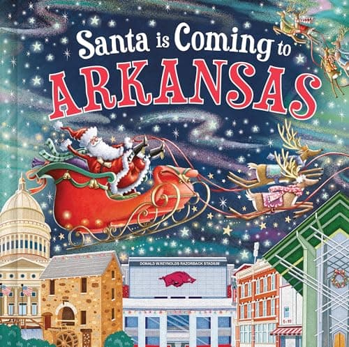 Cover of Santa Is Coming to Arkansas