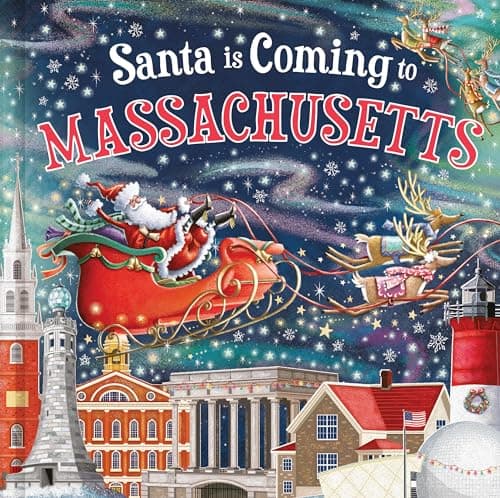 Cover of Santa Is Coming to Massachusetts