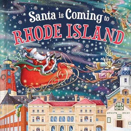 Cover of Santa Is Coming to Rhode Island