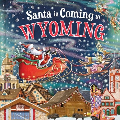 Cover of Santa Is Coming to Wyoming