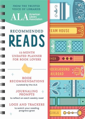 Cover of American Library Association Recommended Reads: 12-Month Undated Planner for Book Lovers