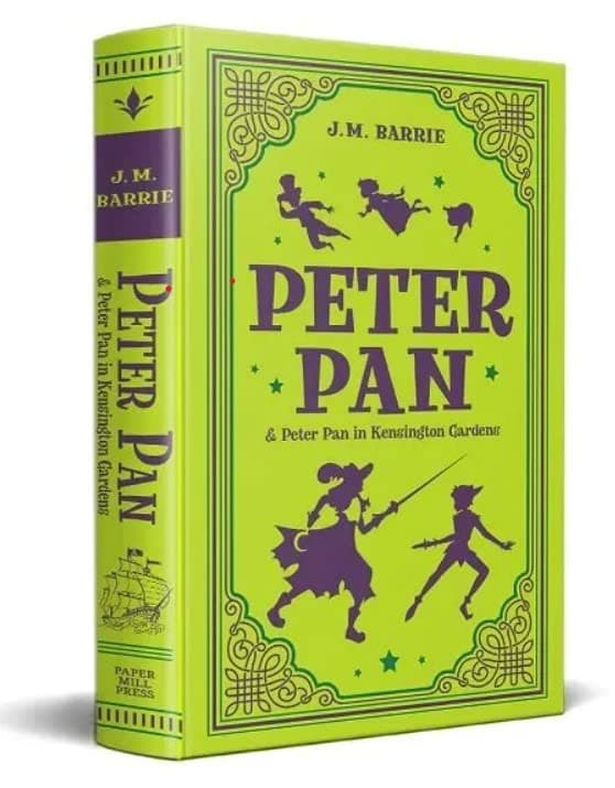 Cover of Peter Pan & Peter Pan in Kensington Gardens (Paper Mill Press Classics)