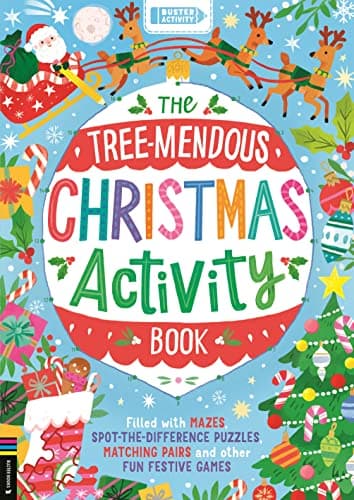 Cover of The Tree-Mendous Christmas Activity Book (Buster Activity)