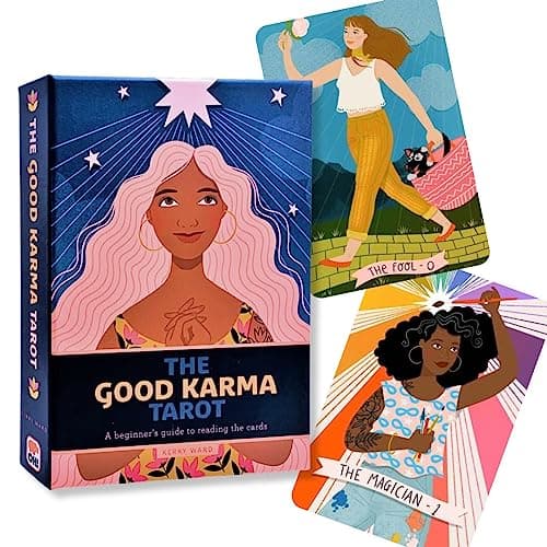 Cover of The Good Karma Tarot: A Beginner’s Guide to Reading the Cards