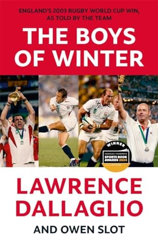 Cover of The Boys of Winter: England's 2023 Rugby World Cup Win, as Told by the Team