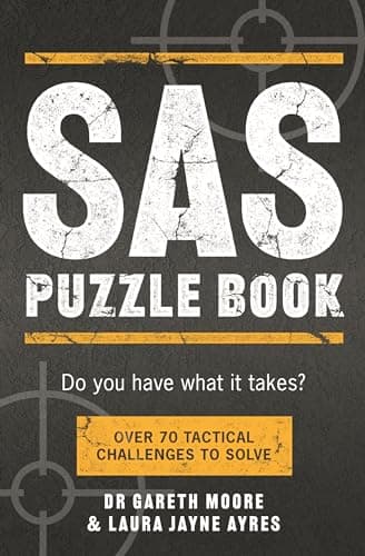 Cover of SAS Puzzle Book: Over 70 Tactical Challenges to Solve