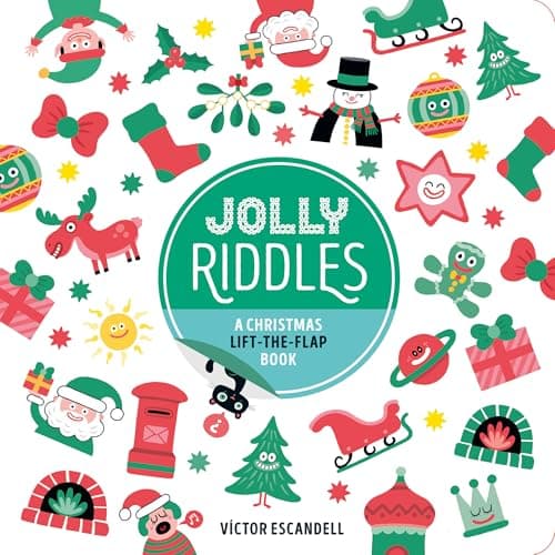 Cover of Jolly Riddles: A Christmas Lift-the-Flap Book