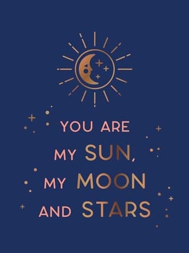 Cover of You Are My Sun, My Moon and Stars