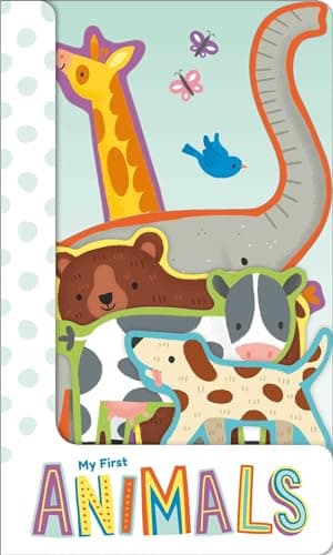 Cover of My First Animals (Chunky 3D Shapes Book)