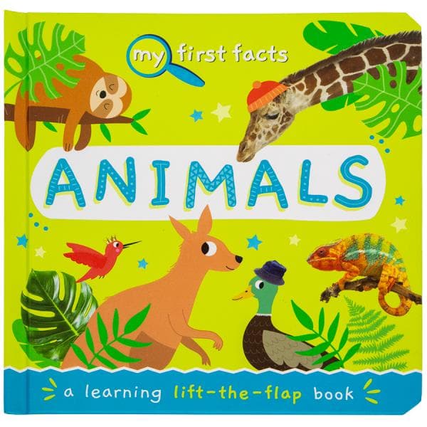 Cover of Animals: A Learning Lift-the-Flap Book (My First Facts)