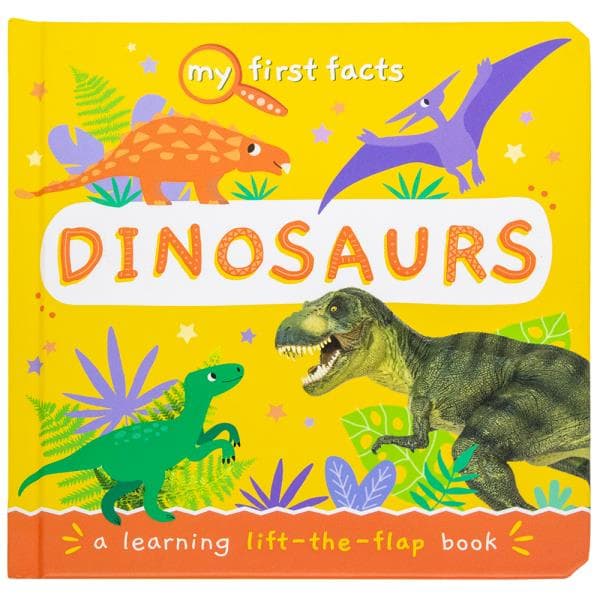 Cover of Dinosaurs: A Learning Lift-the-Flap Book (My First Facts)