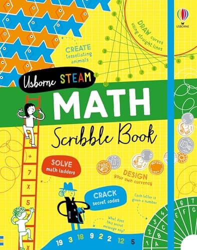 Cover of Math Scribble Book (STEAM Scribble Book)