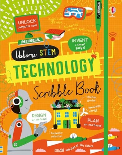 Cover of Technology Scribble Book (STEAM Scribble Books)