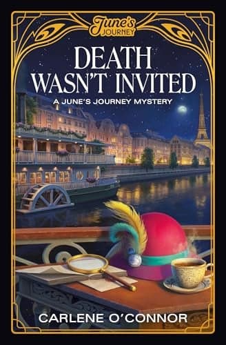 Cover of Death Wasn't Invited (June's Journey Mystery)