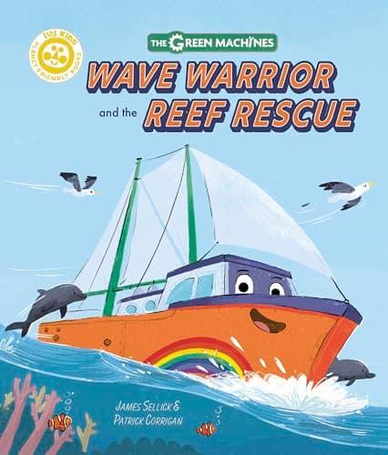 Cover of Wave Warrior and the Reef Rescue (The Green Machines)